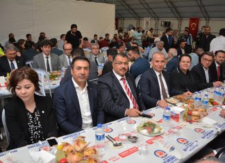 RAMAZAN ÇADIRINDA İLK İFTAR DTO’DAN
