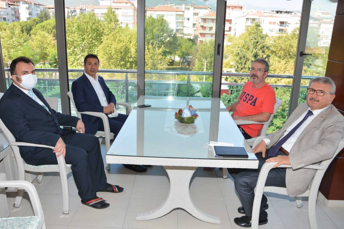 DTO BAŞKANI ERDOĞAN, KAPI KAPI DOLAŞIYOR