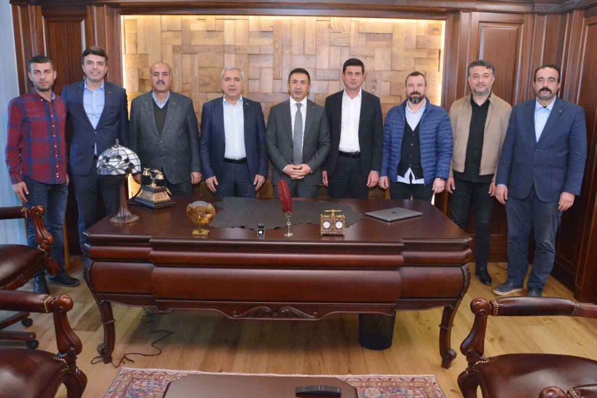 DTO ÜYELERİNDEN, BAŞKAN ERDOĞAN’A SICAK KARŞILAMA
