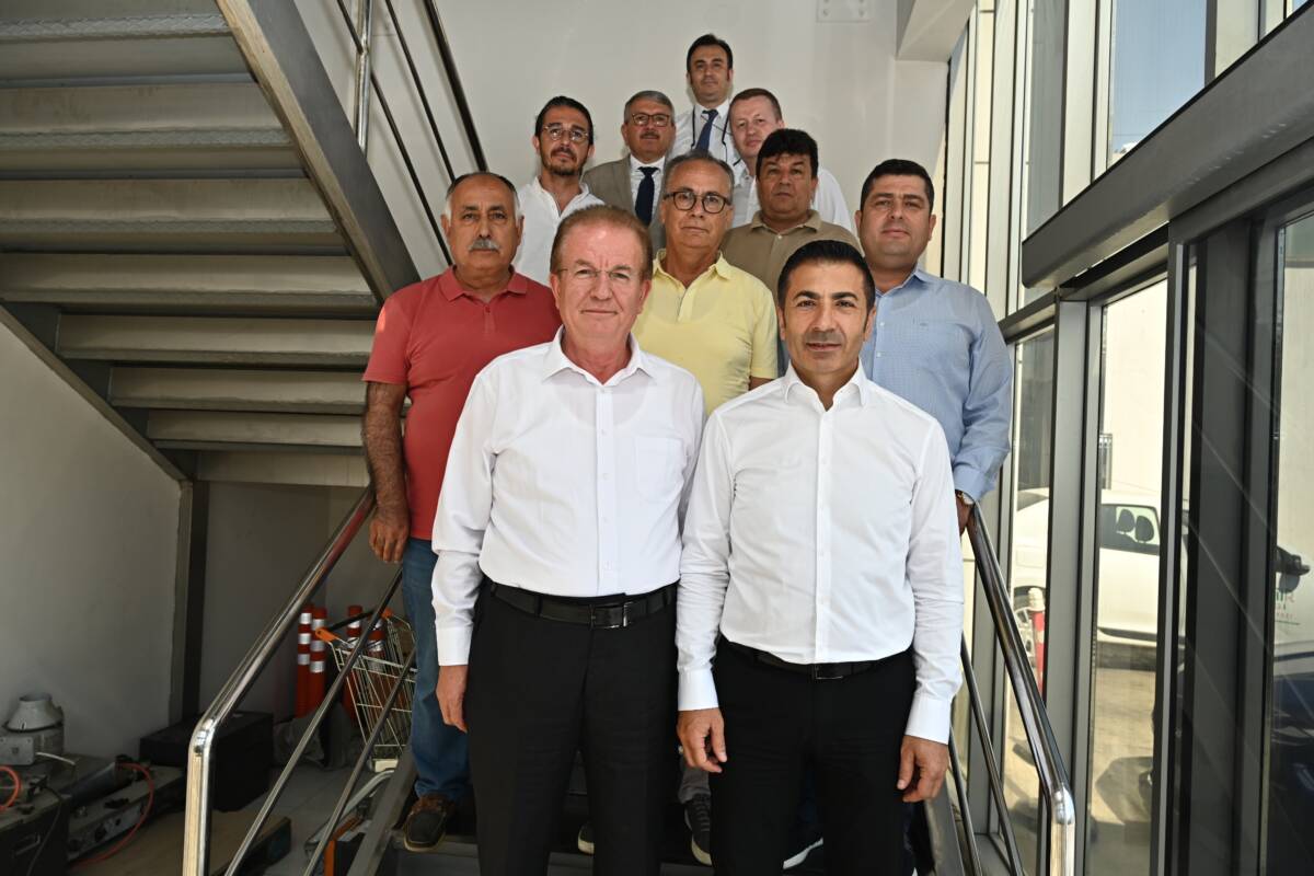 GIDA SEKTÖRÜNDEKİ ÜYELERİNİ ZİYARET ETTİ