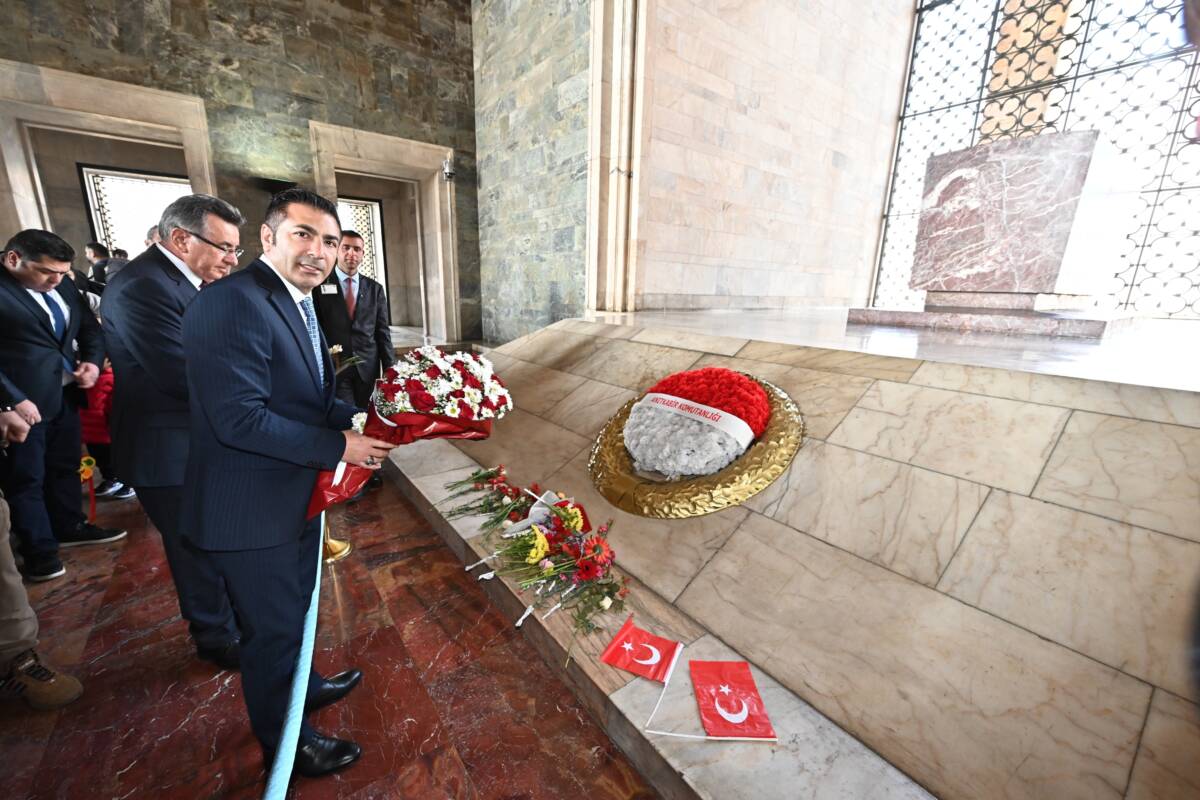 DTO ANITKABİR’DE