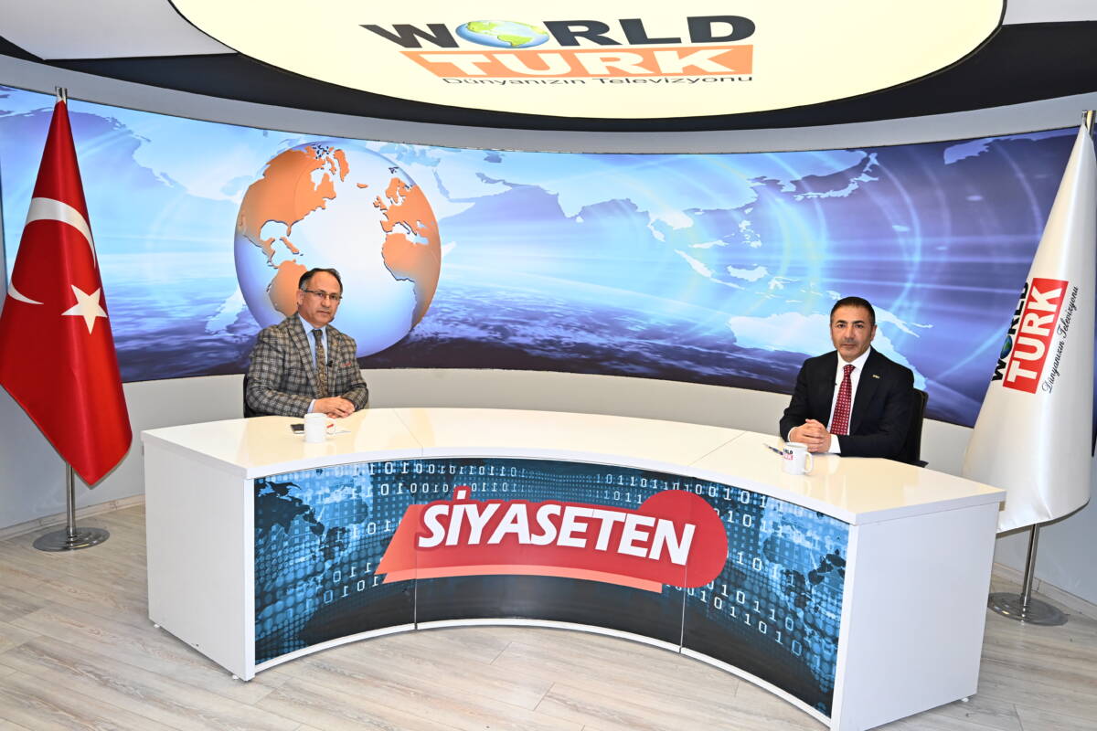 WORLD TÜRK TV’NİN CANLI YAYIN KONUĞU OLDU