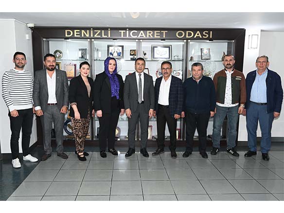 İLK RESMİ ZİYARETLERİNİ DTO’YA YAPTILAR