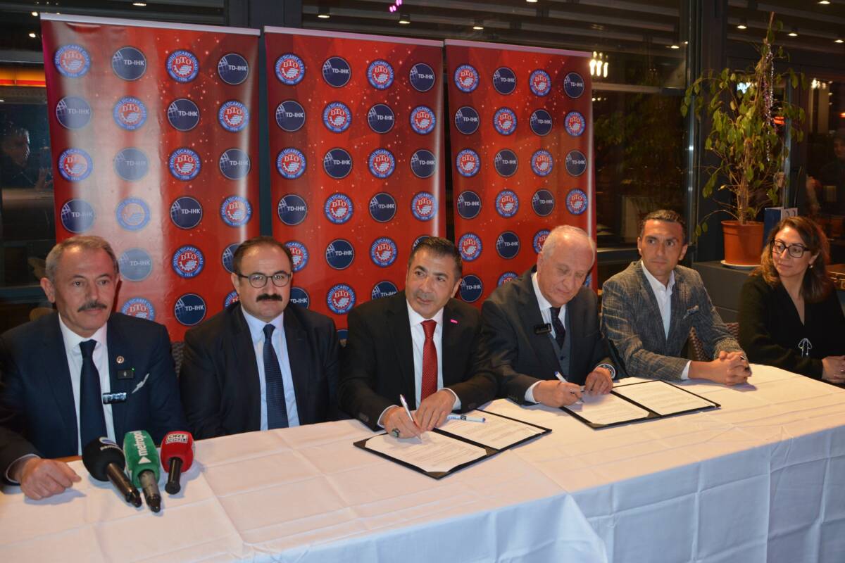 DTO, TÜRK-ALMAN SANAYİ VE TİCARET ODASI İLE PROTOKOL İMZALADI