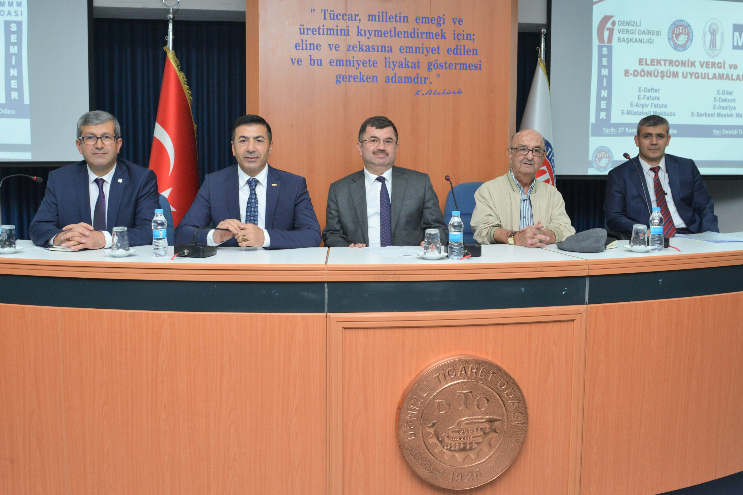 ELEKTRONİK VERGİ UYGULAMALARI TOPLANTISI’NA İLGİ YOĞUN OLDU
